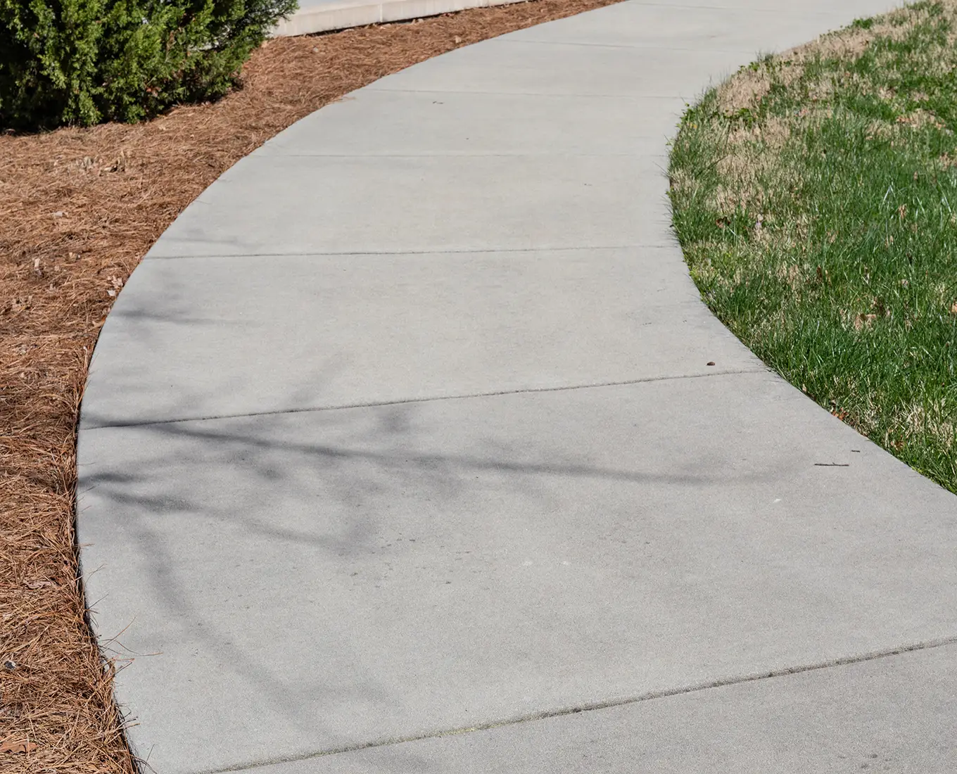 concrete pathway installed on home by Arizmendi Brothers in Edwardsville, Illinois