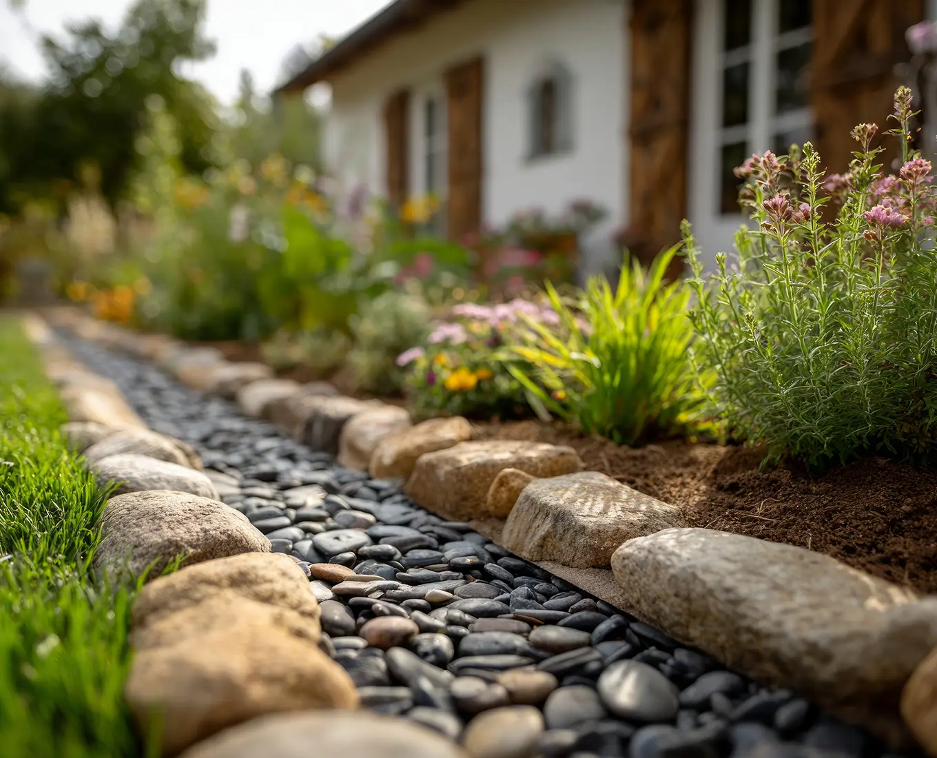 customized Yard Drainage Solutions by Arizmendi Brothers in edwardsville il